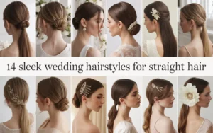 14 Sleek Wedding Hairstyles for Straight Hair