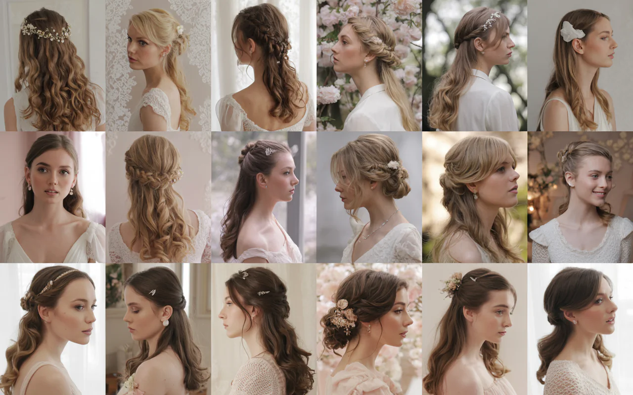 18 Elegant Wedding Hairstyles for Brides with Long Hair That Feel Dreamy
