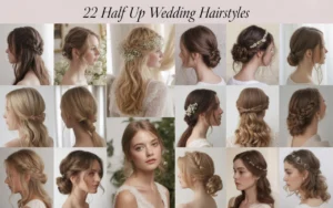 22 Half Up Wedding Hairstyles
