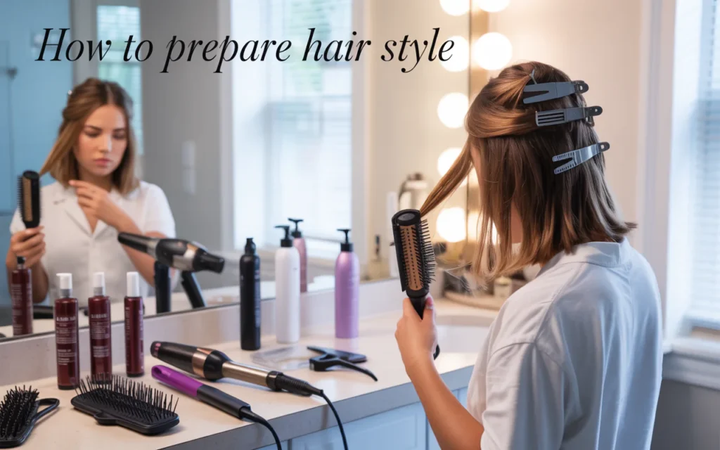 How To Prepare Hair Style