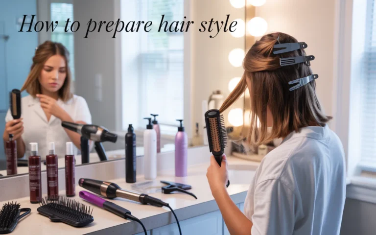 How To Prepare Hair Style