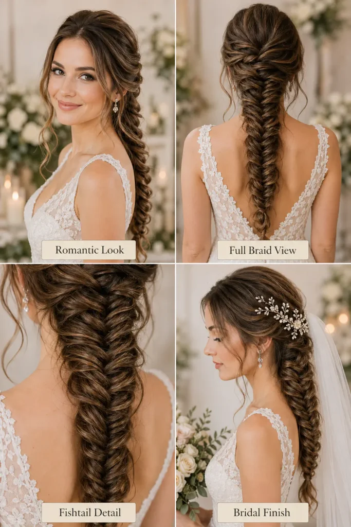 08. Loose Fishtail Bridal Braid