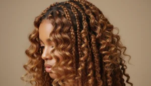 Boho Braids and Boho Locs Combo: Human Hair Body Wave + Springy Twist Wrap
