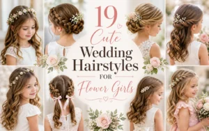 19 Cute Wedding Hairstyles for Flower Girls