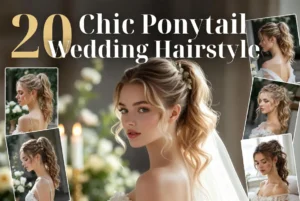 20 Chic Ponytail Wedding Hairstyle