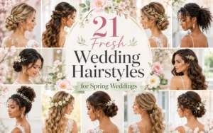 21 Fresh Wedding Hairstyles for Spring Weddings