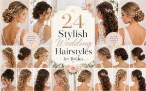 24 Stylish Wedding Hairstyles for Brides