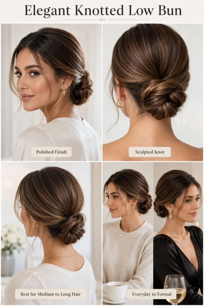 17 Elegant Low Bun Wedding Hairstyles