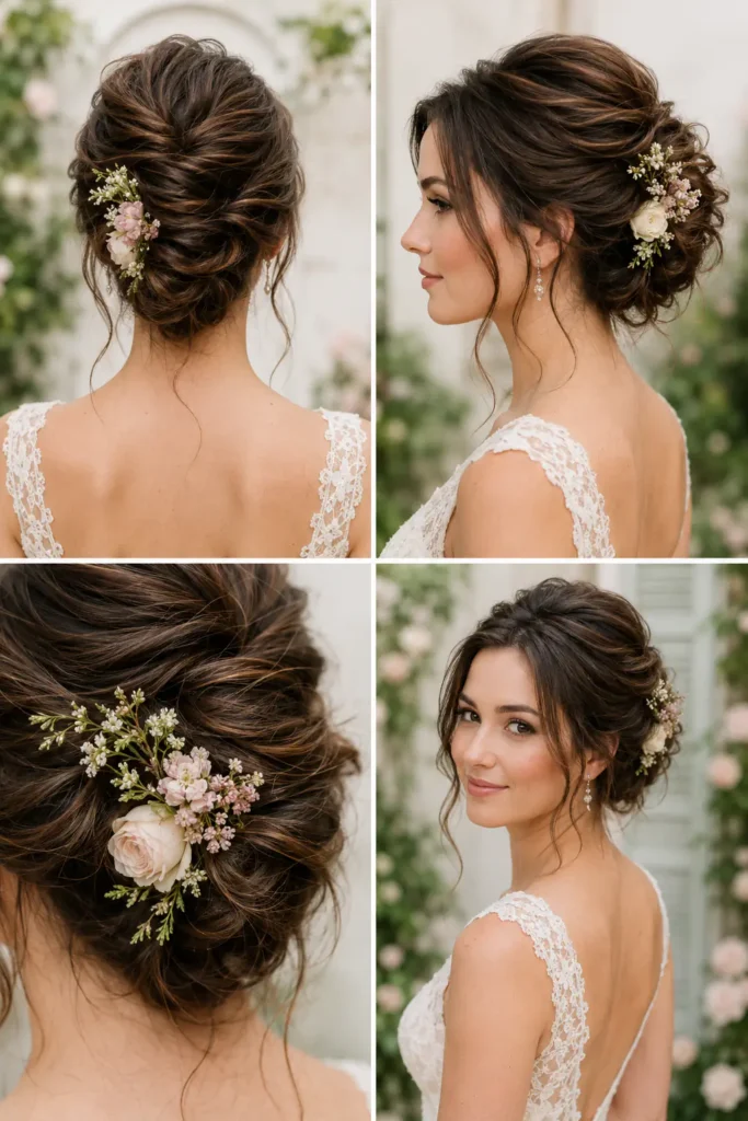22 Dreamy Wedding Hairstyles for Garden