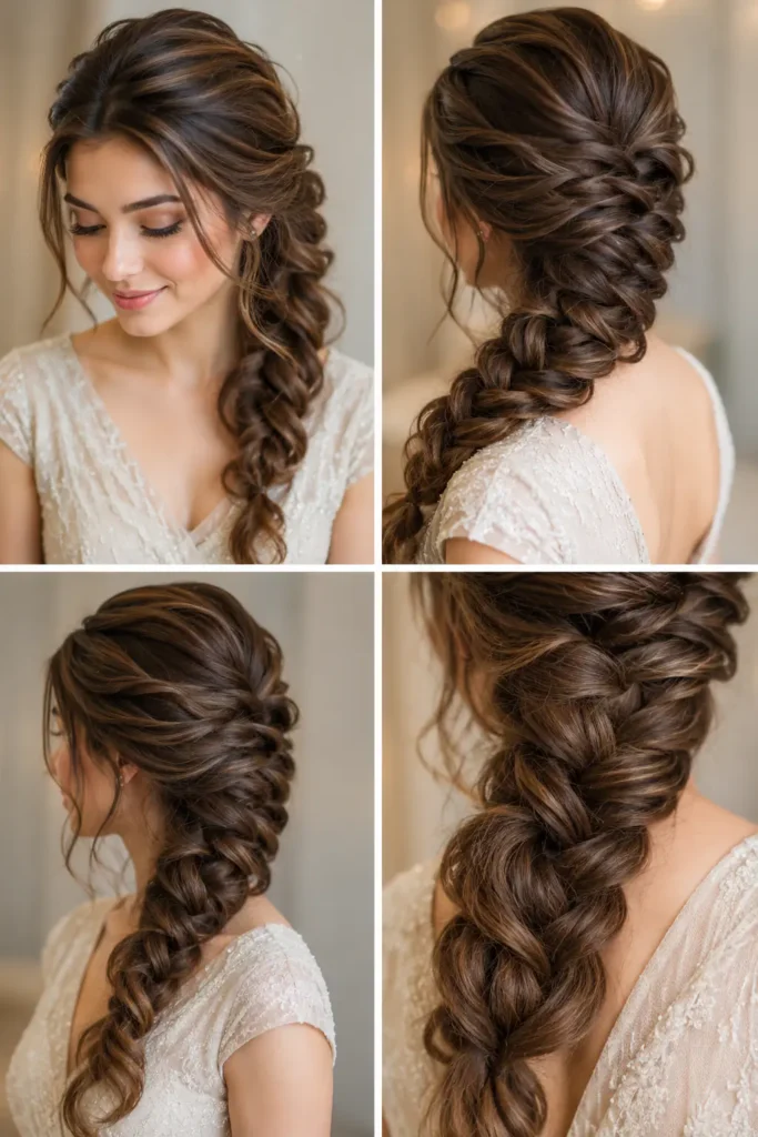 12. Polished Side Braid with Soft Volume