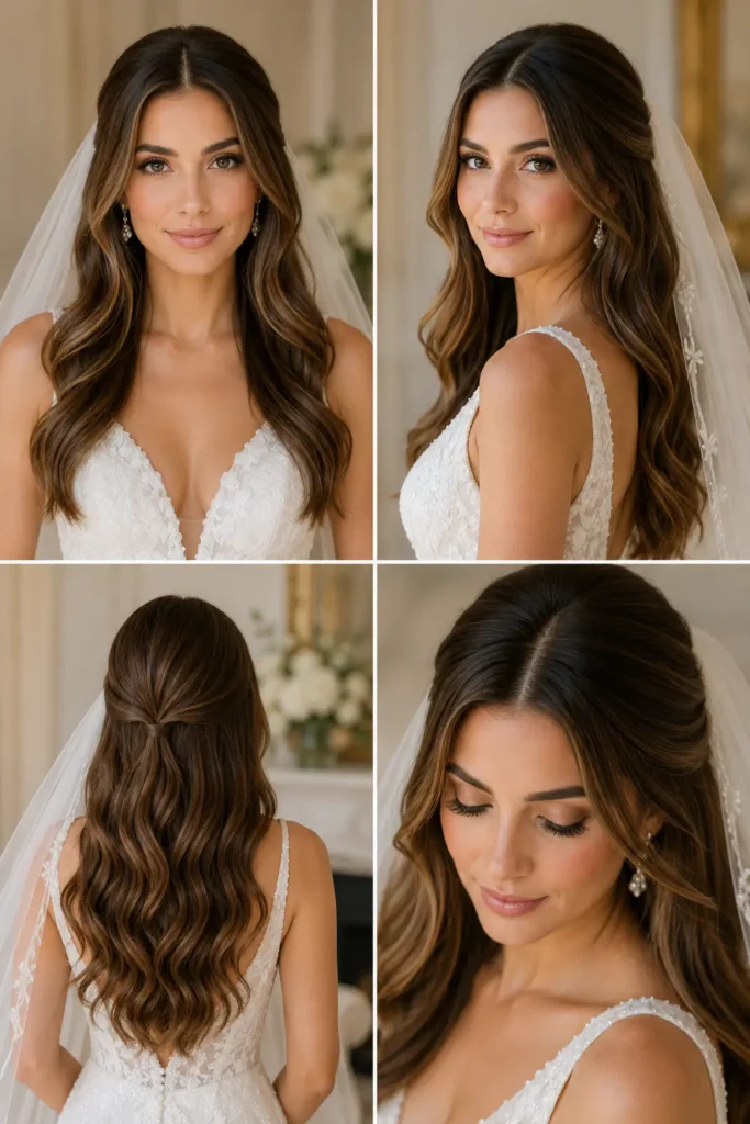 24 Soft Waves Wedding Hairstyles for Brides