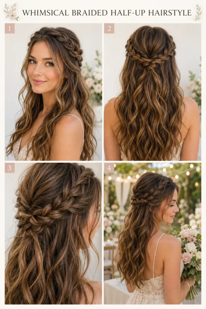 22 Dreamy Wedding Hairstyles for Garden