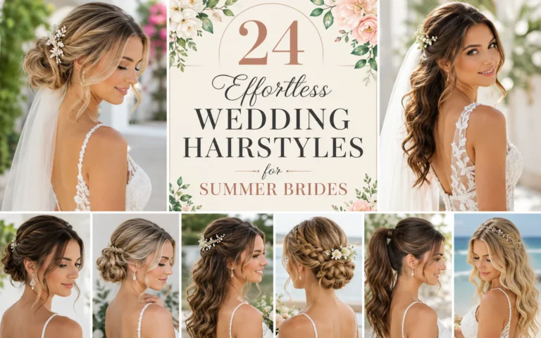24 Effortless Wedding Hairstyles for Summer Brides