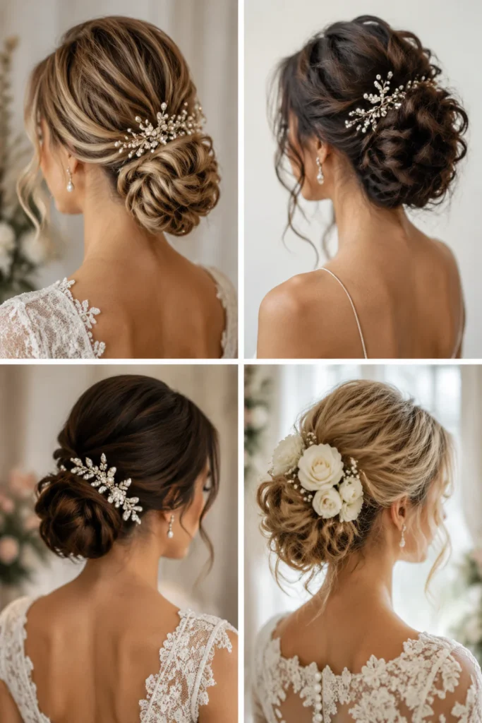 13. Easy Pinterest-Worthy Wedding Updos