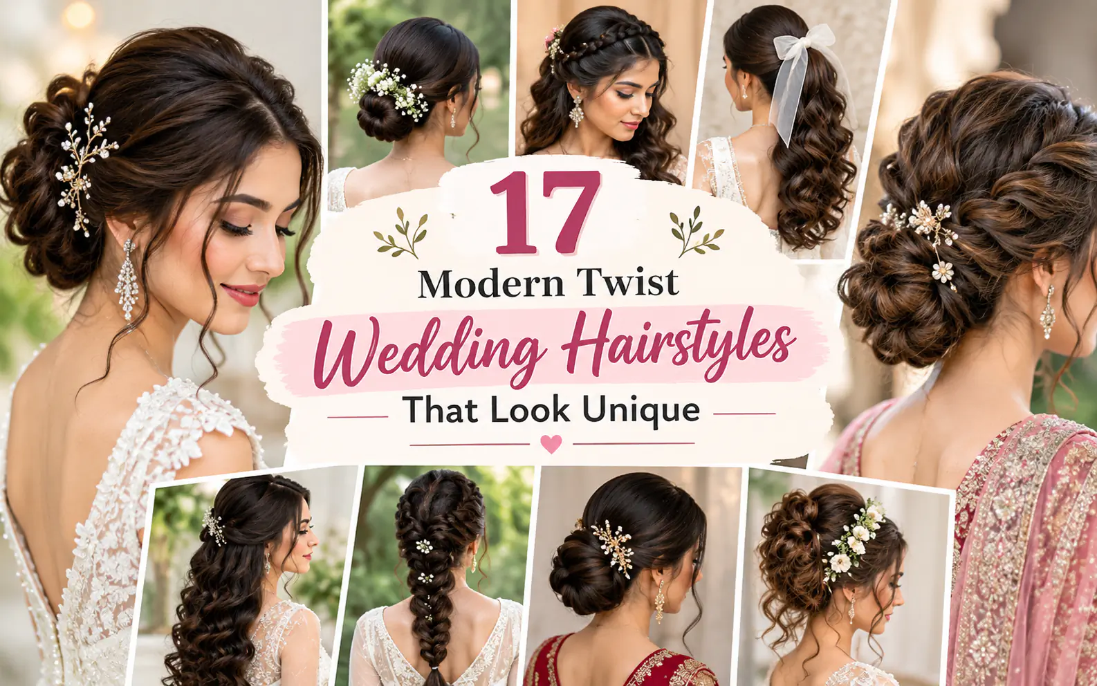 17 Modern Twist Wedding Hairstyles That Look Unique